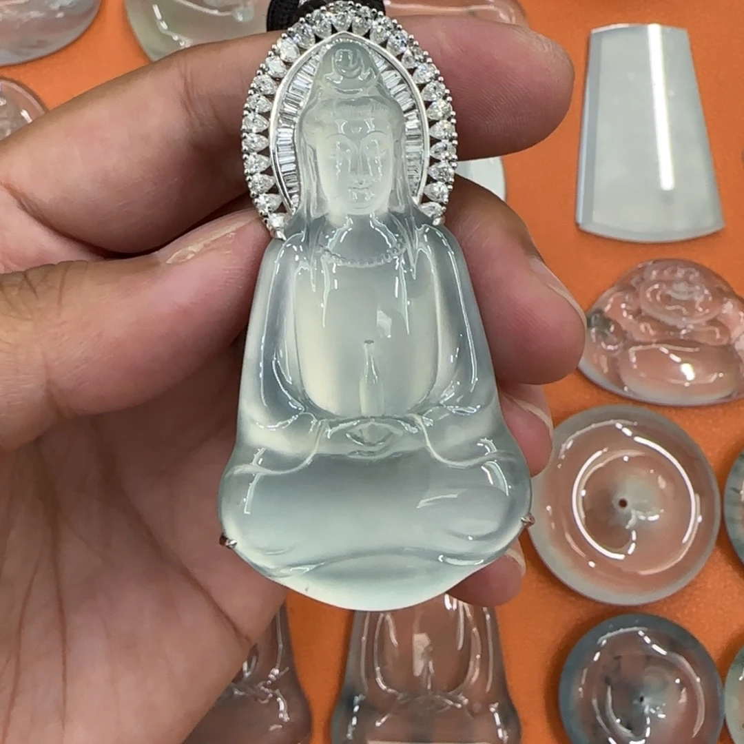 定制翡翠未镶嵌天然