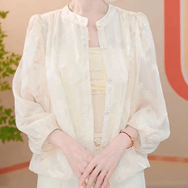 2025春夏气质优雅时尚气质显瘦外套百搭轻奢开衫