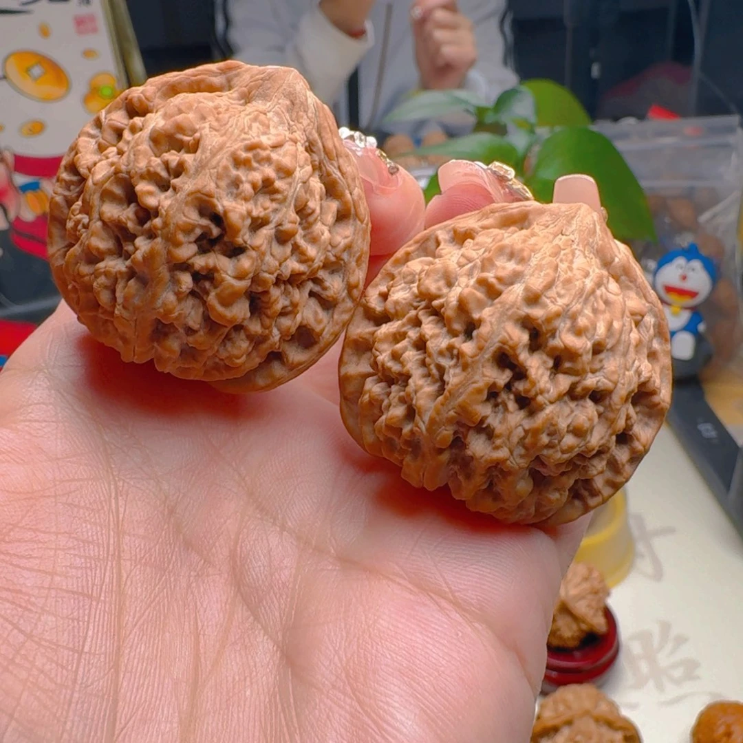 核桃把件38全品满天星