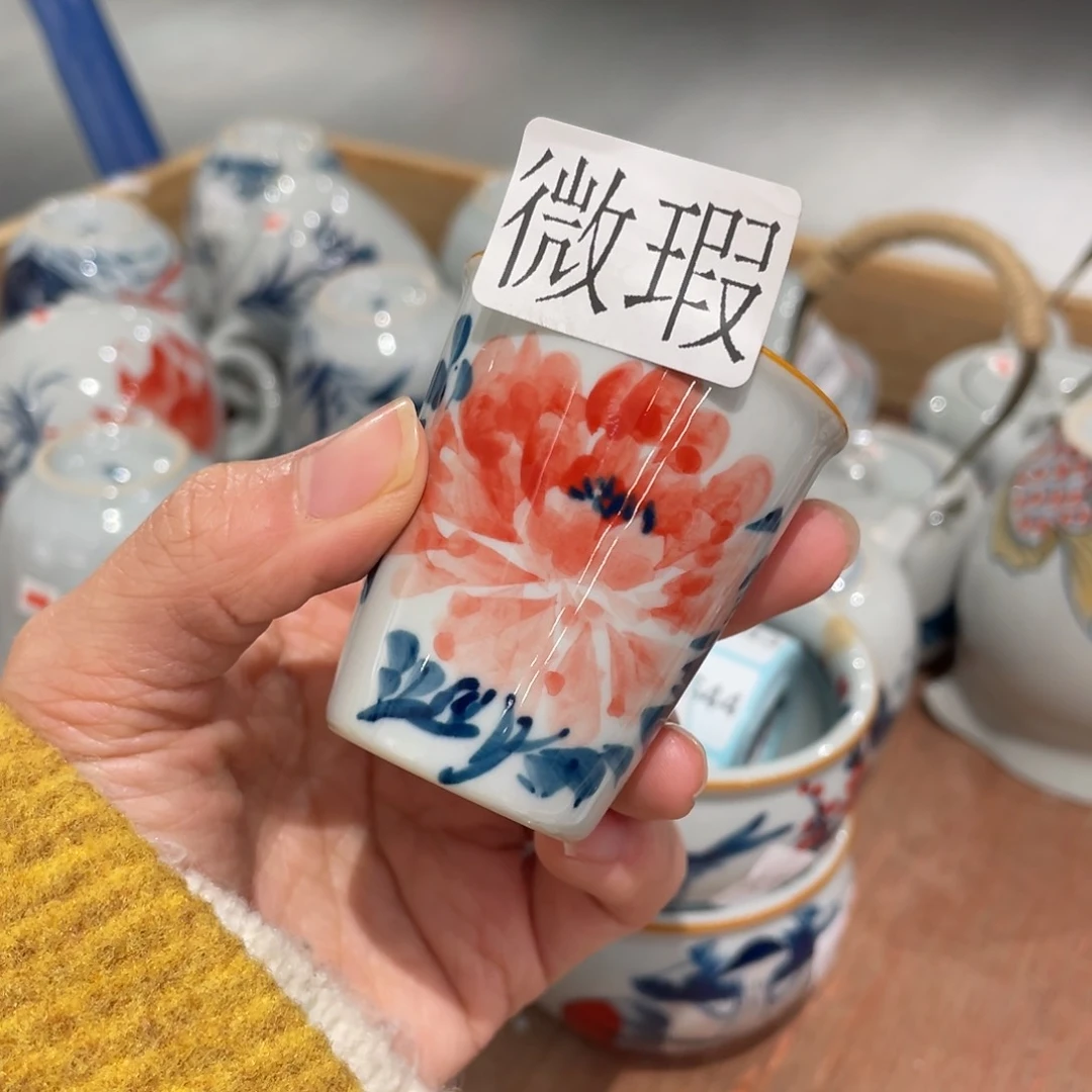 有瑕釉下彩纯手绘