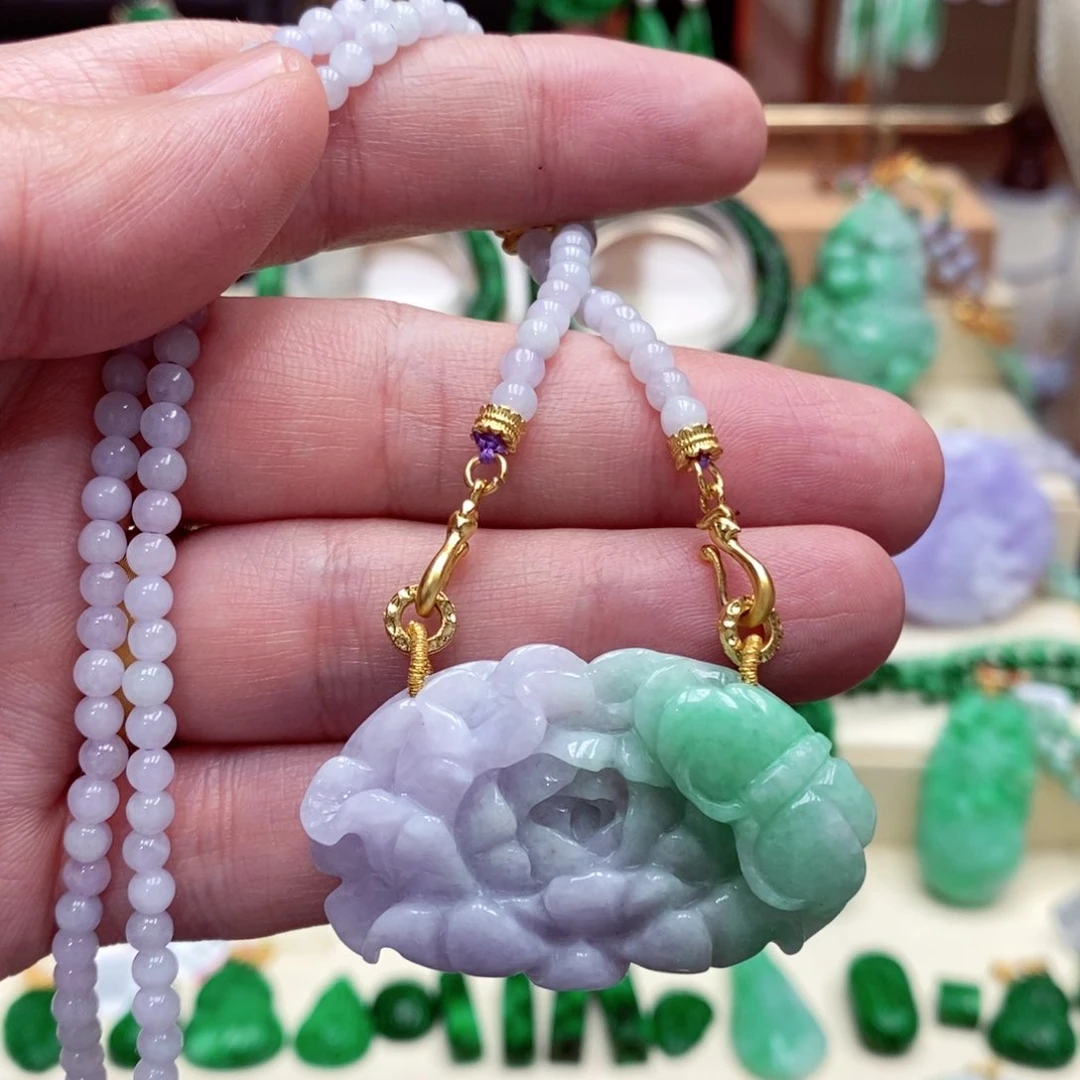 颈饰未镶嵌翡翠翡翠吊坠