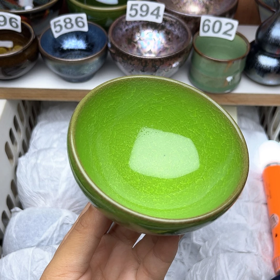 茶盏陶瓷他超级显腿长瑕疵