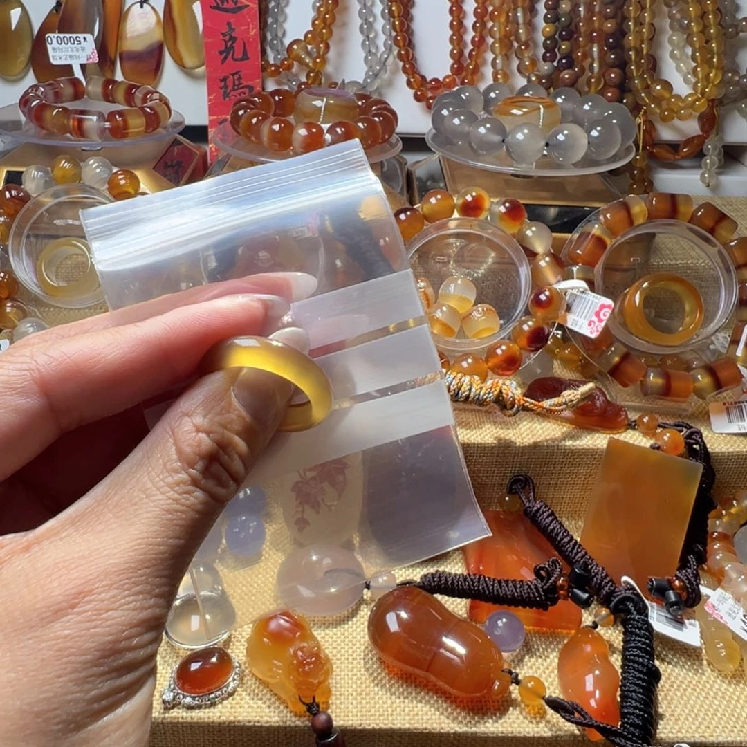 影***…玛瑙/玉髓合金颈饰10