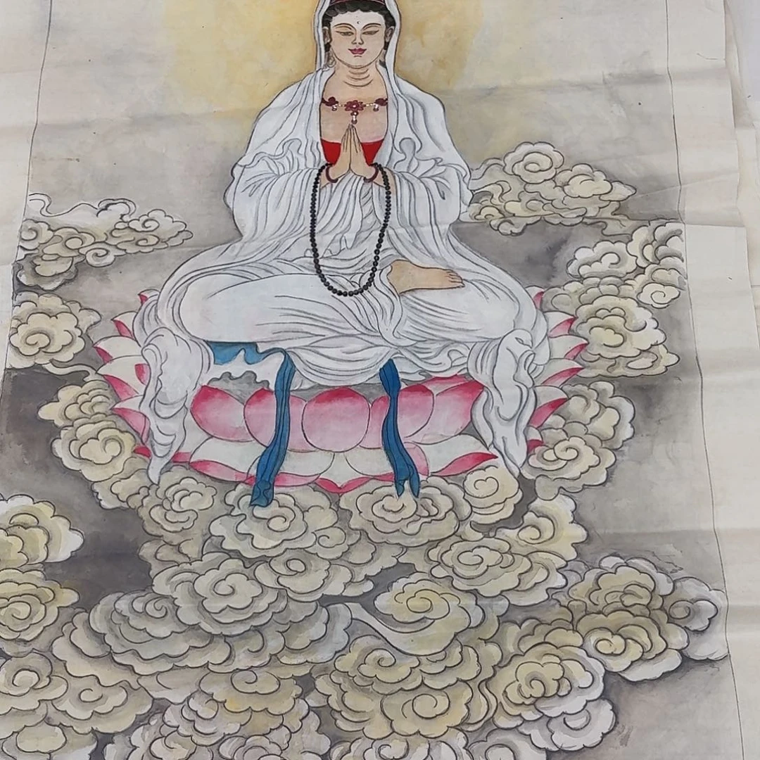6***7国画四尺人物一张