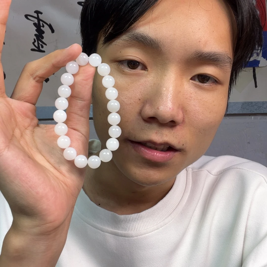 颈饰未镶嵌和田玉多样性高端羊脂玉卡10货头