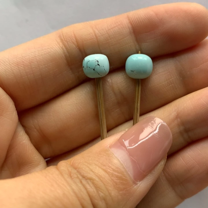 绿松石未镶嵌配饰