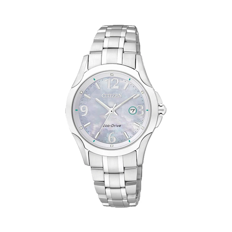 Citizen/西铁城简约光动能手表时尚防水百搭女士腕表EW1780-51A