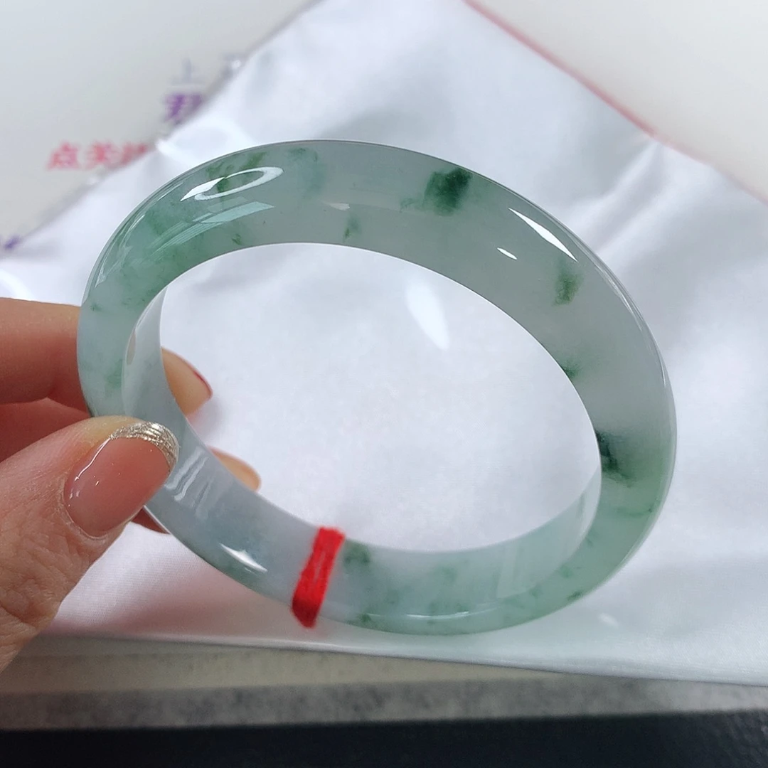 翡翠手镯未镶嵌 正圈⑨⑤