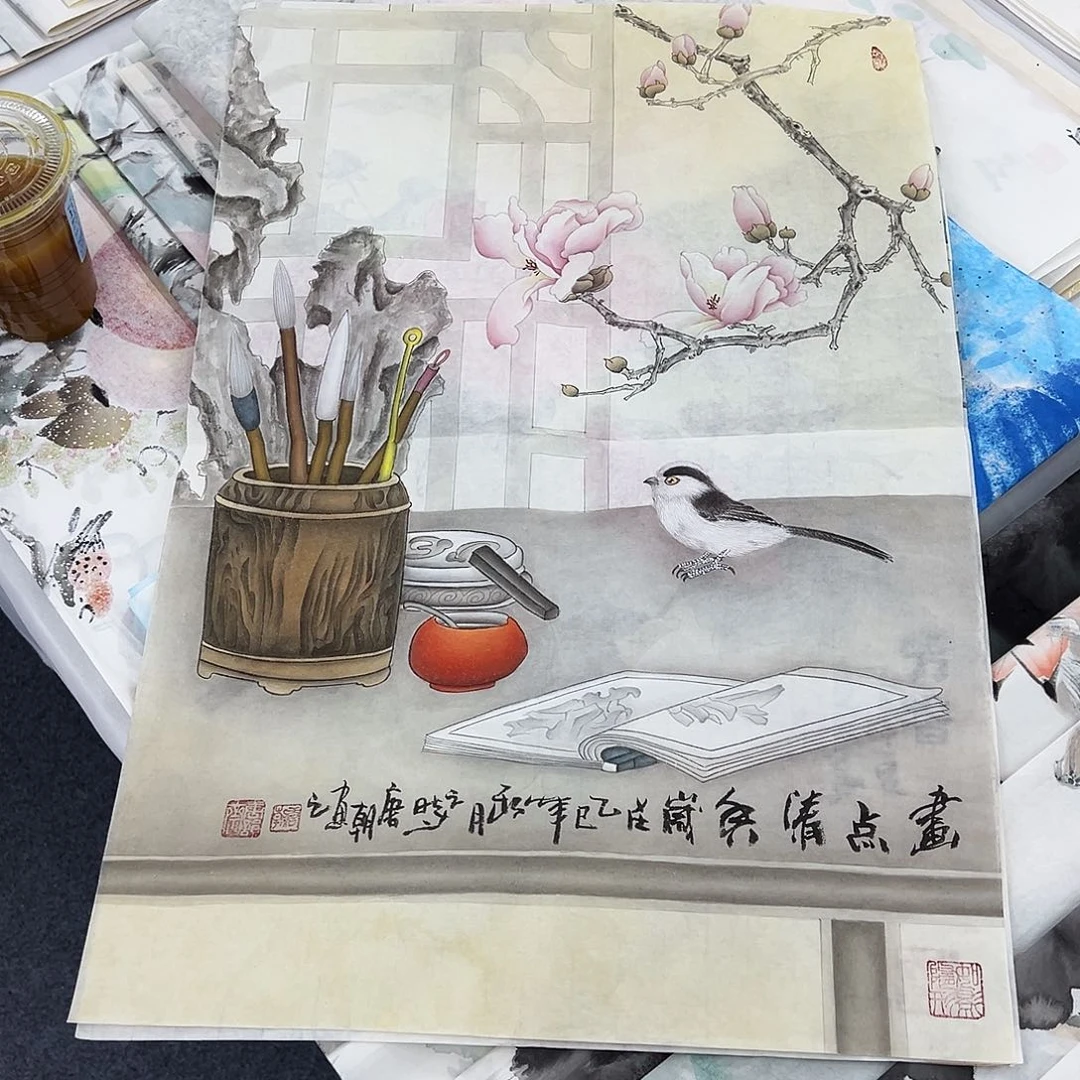 国画纯手绘作品欣赏