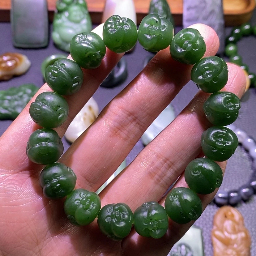【闪购商品】未镶嵌和田玉（碧玉）挂件