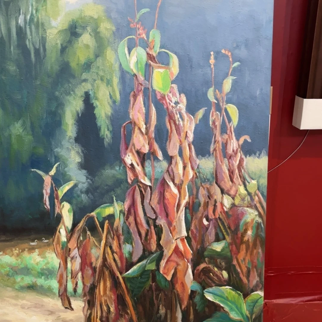 油画M****o风景手绘油画