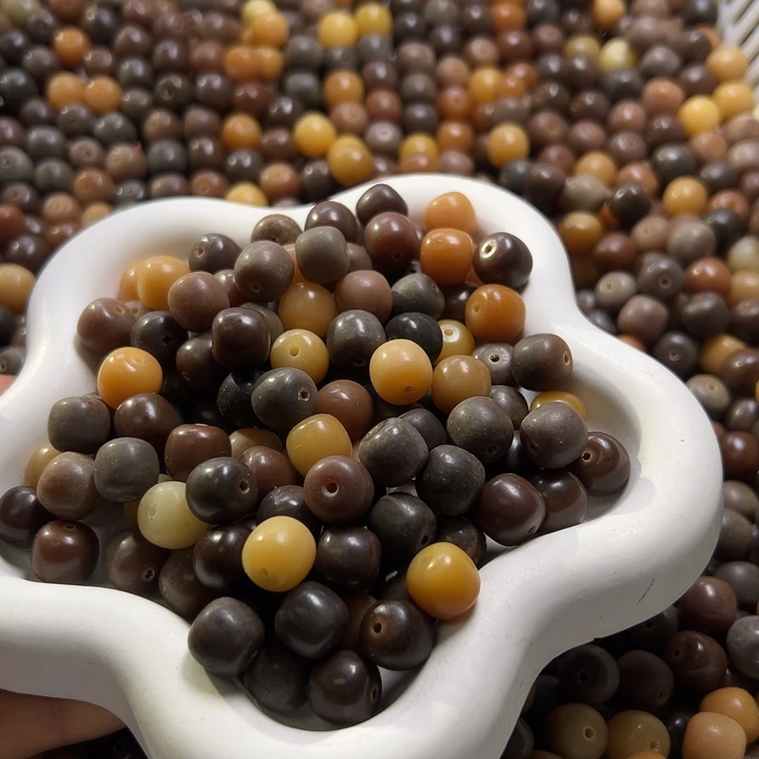 菩提根/象牙果吊坠微瑕12干磨咖桶100颗