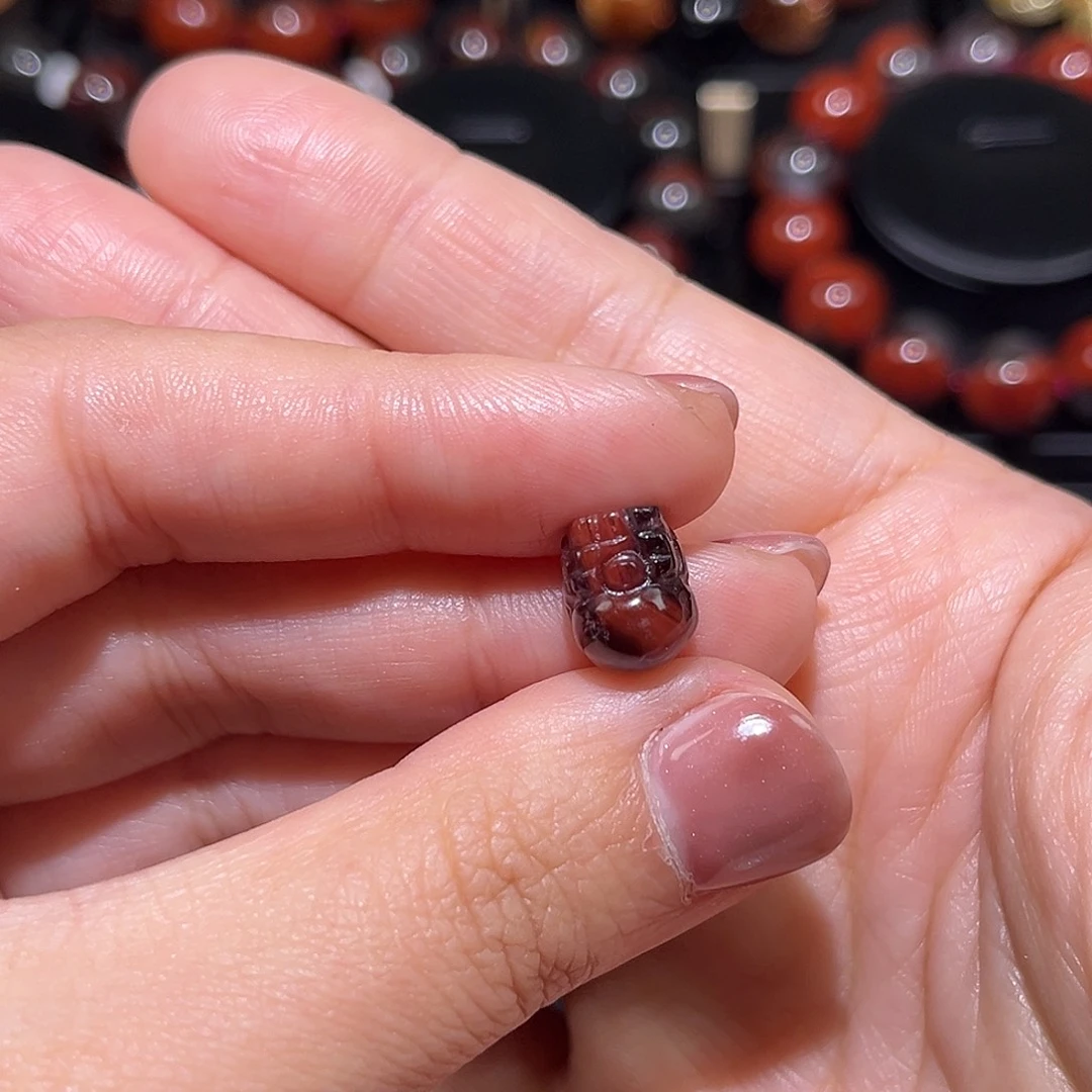 *****水晶珠宝半成品未镶嵌极光貔貅