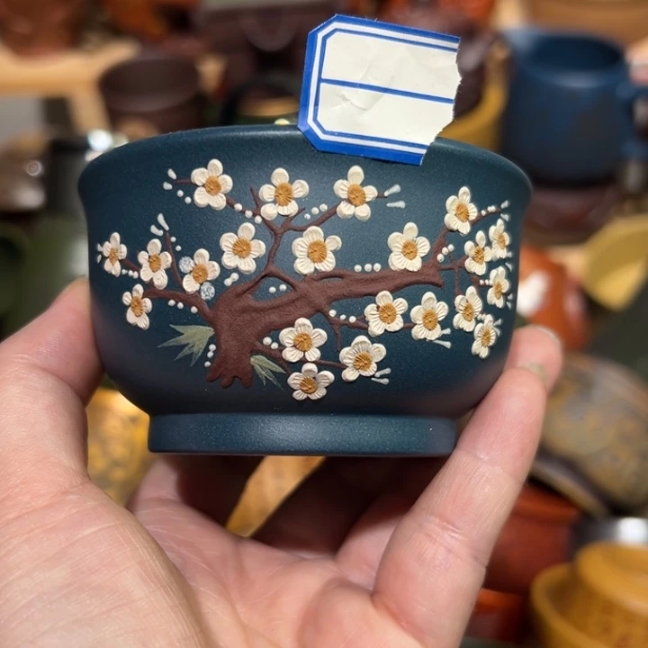 紫砂茶杯宜兴紫砂主人杯