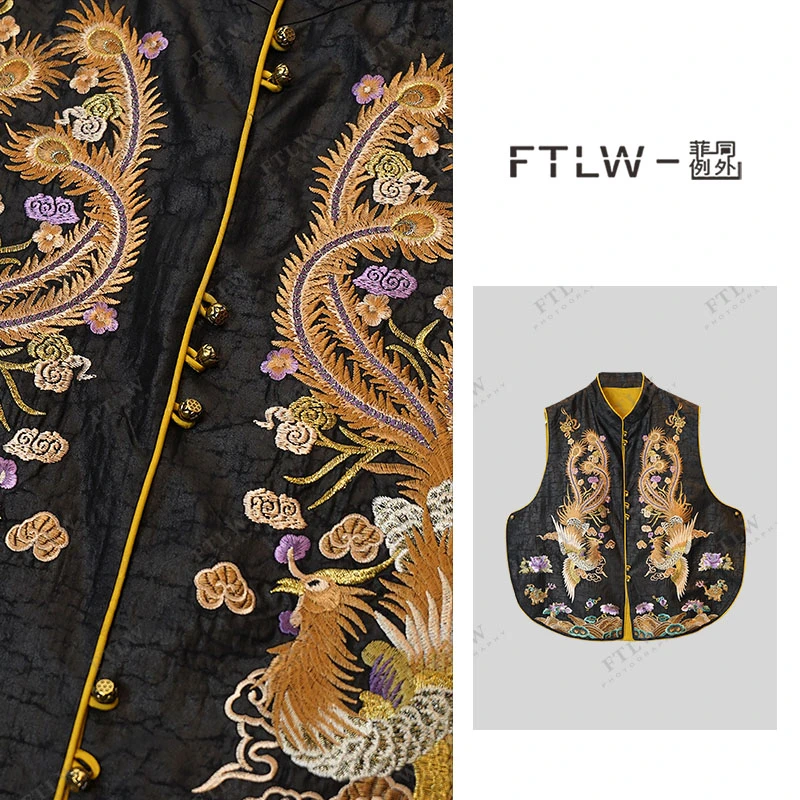 板熙FTLW-【凤舞】轻奢高级感气质时尚优雅女装马夹-3564
