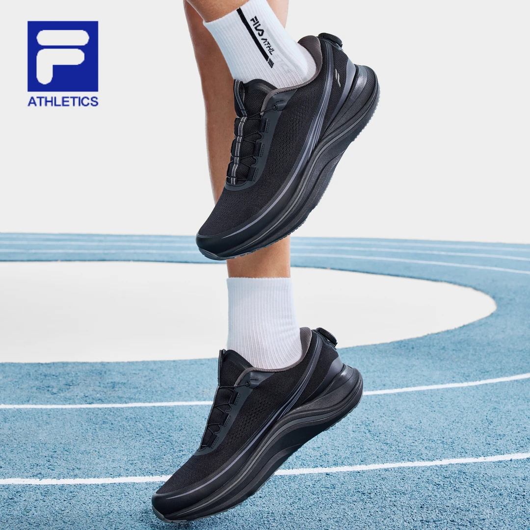 Fila/斐乐斐乐【猎豹2代】男夏琥珀流光户外轻便舒适网面跑鞋运动鞋