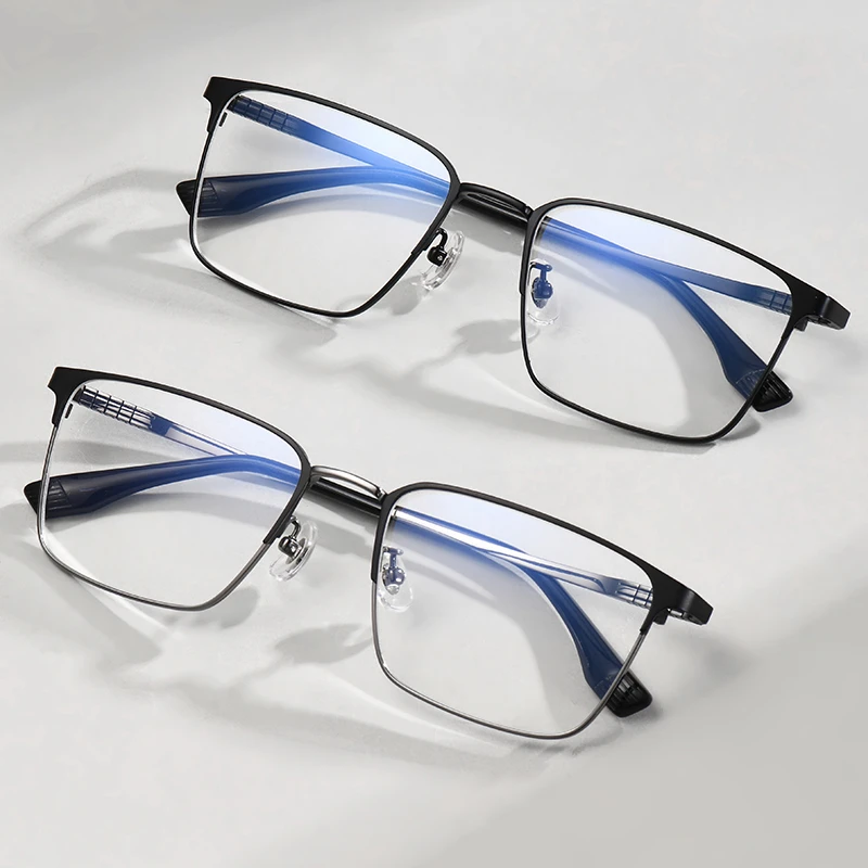 全框 纯钛“阔雅典章”7005大框大脸型适用轻负担商务男款时尚