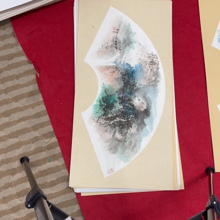 国画花鸟等多种形式