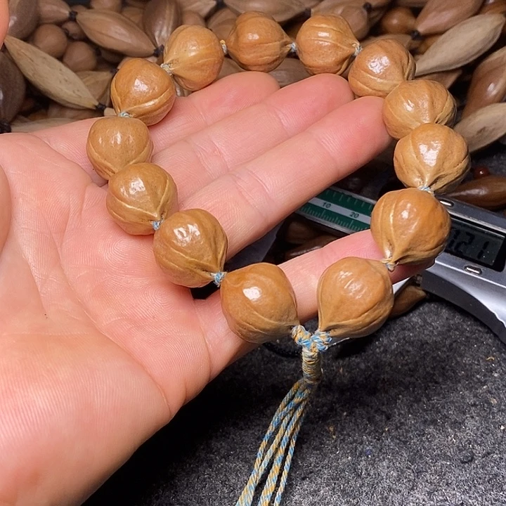 橄榄核手串1.7手持18号