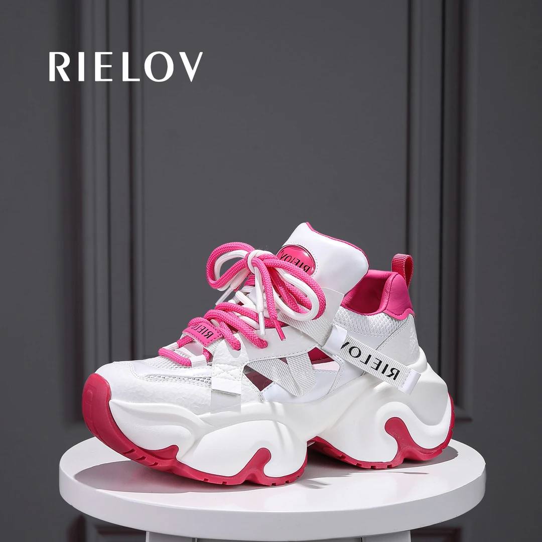 一号店●RIELOV增高7cm时尚潮流百搭女士休闲鞋138-7B