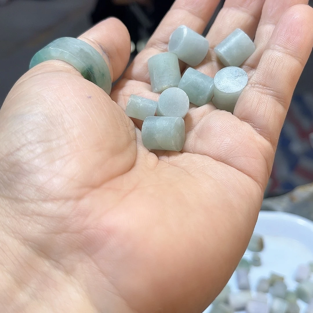未镶嵌手链翡翠蓝***屋翡翠天然翡翠天然翡翠卡六包工八