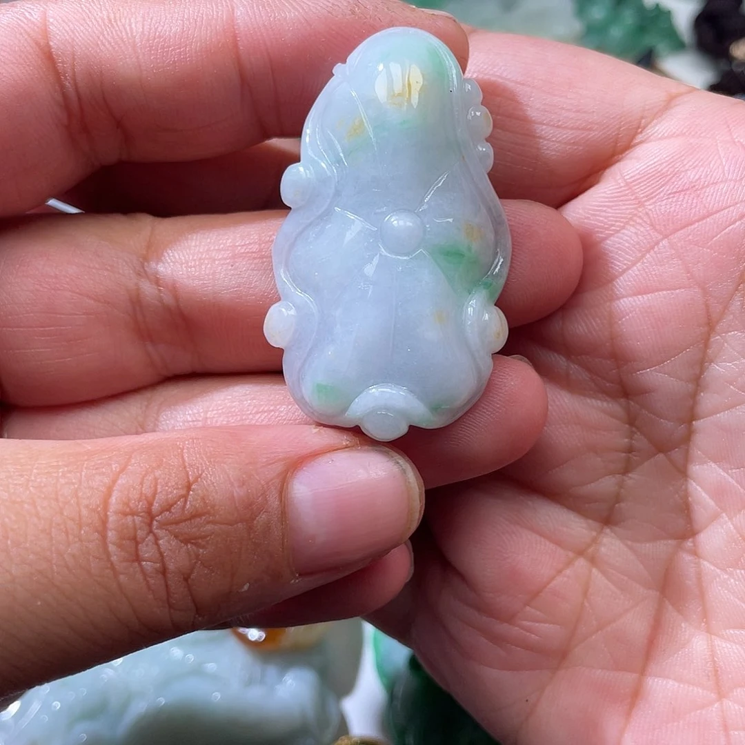 颈饰未镶嵌翡翠翡玉缘翡翠
