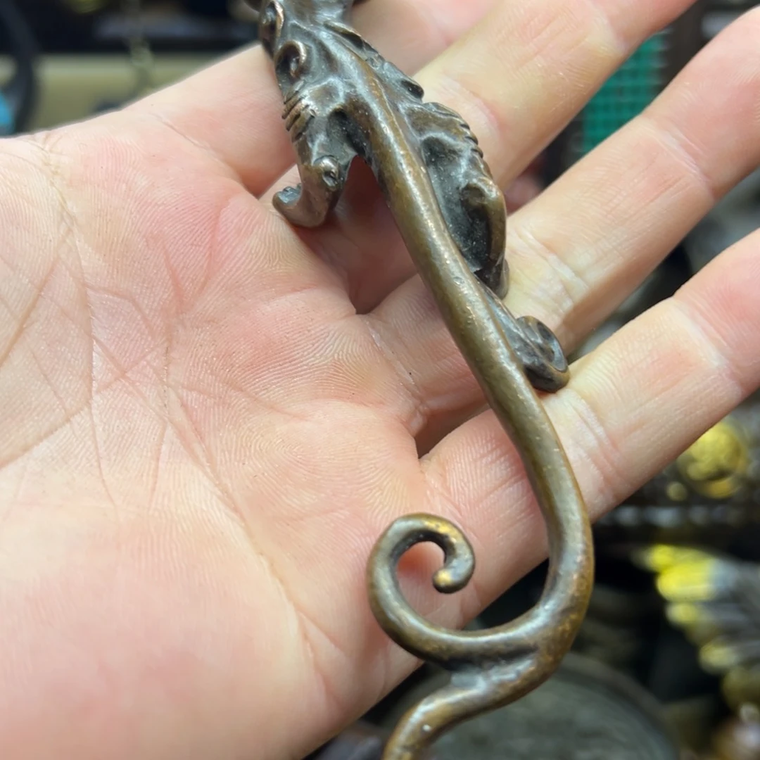 铜摆件欢迎欢迎你