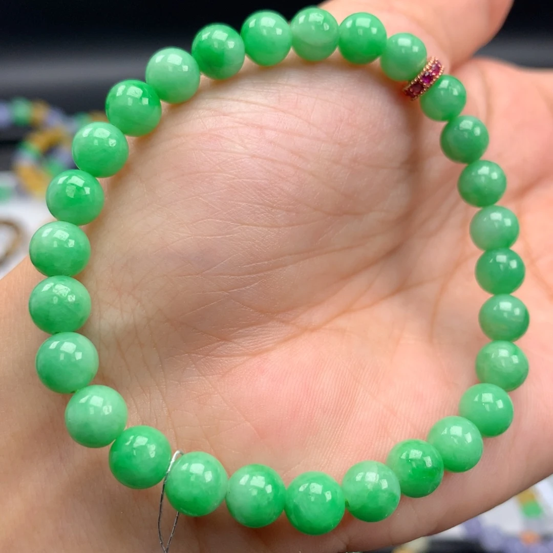 未镶嵌手链翡翠卡