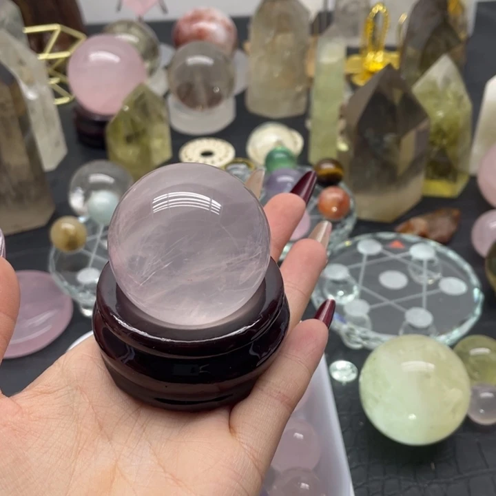 水晶44未镶嵌梵**月天然水晶