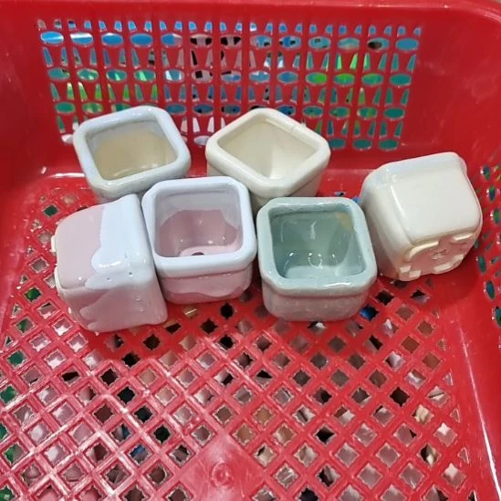 微瑕陶瓷花盆满12包邮