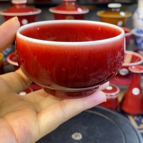 【闪购商品】景德镇名陶坊原矿郎红17号