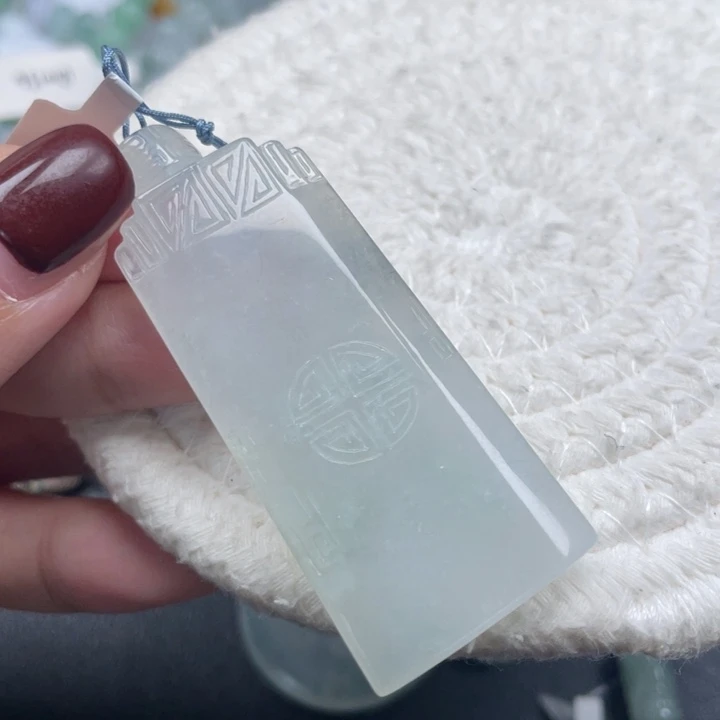 颈饰未镶嵌翡翠天然A货缅甸翡翠