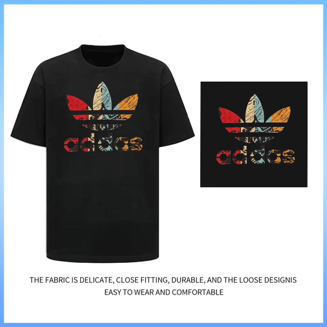 品质短袖T恤男士2025夏季新款时尚印花凉感短袖体恤866963