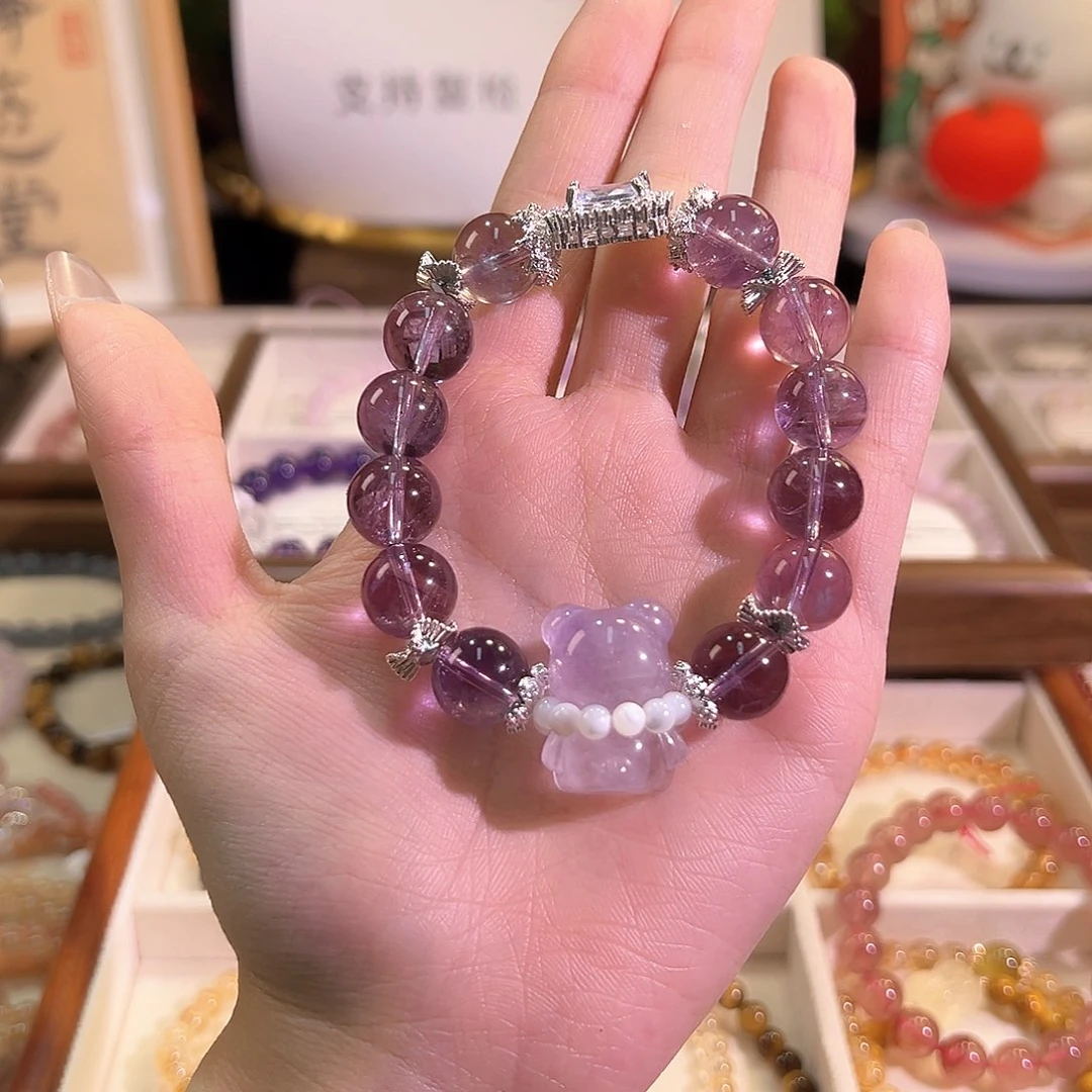 水晶手链未镶嵌紫水晶