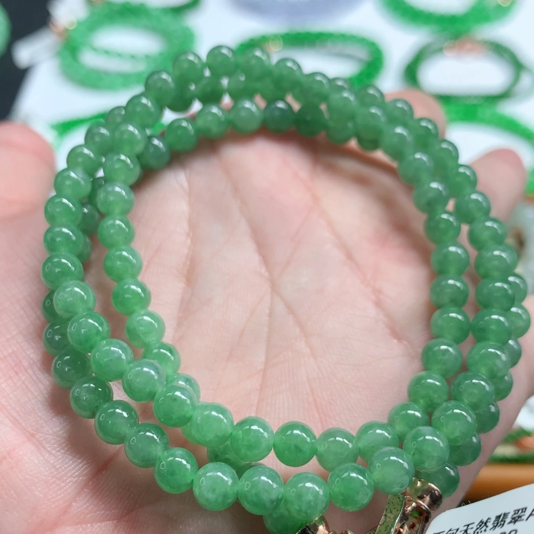 未镶嵌手链翡翠翡翠