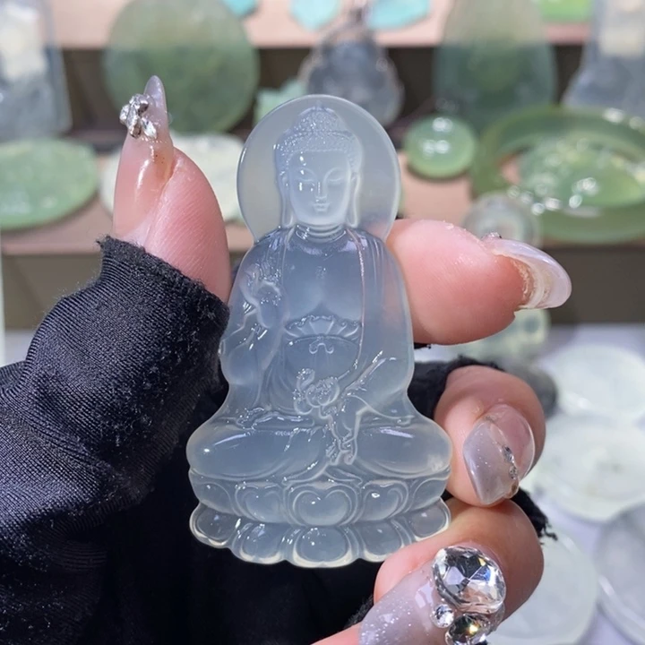 岫玉吊坠未镶嵌吊坠