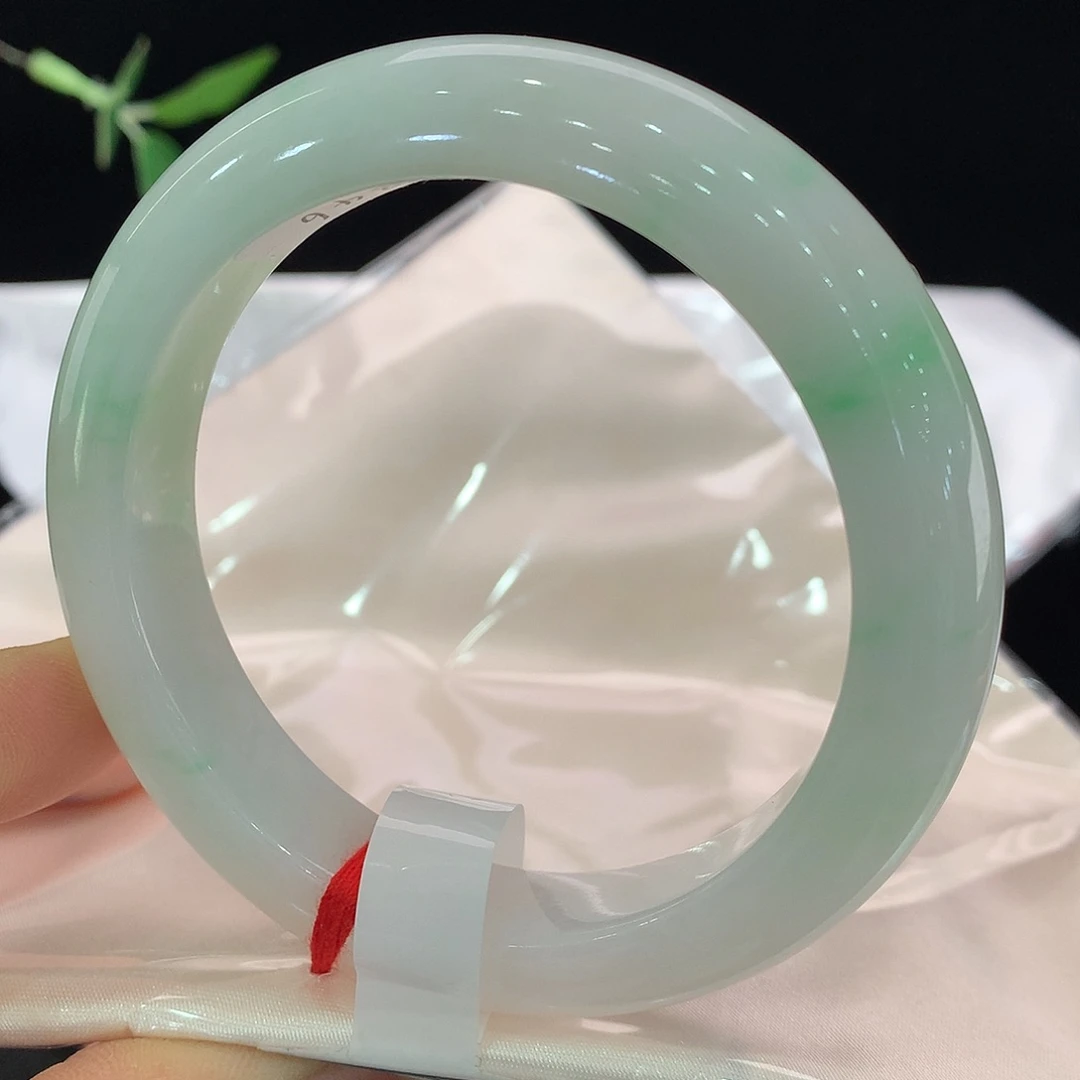 翡翠未镶嵌手镯5846