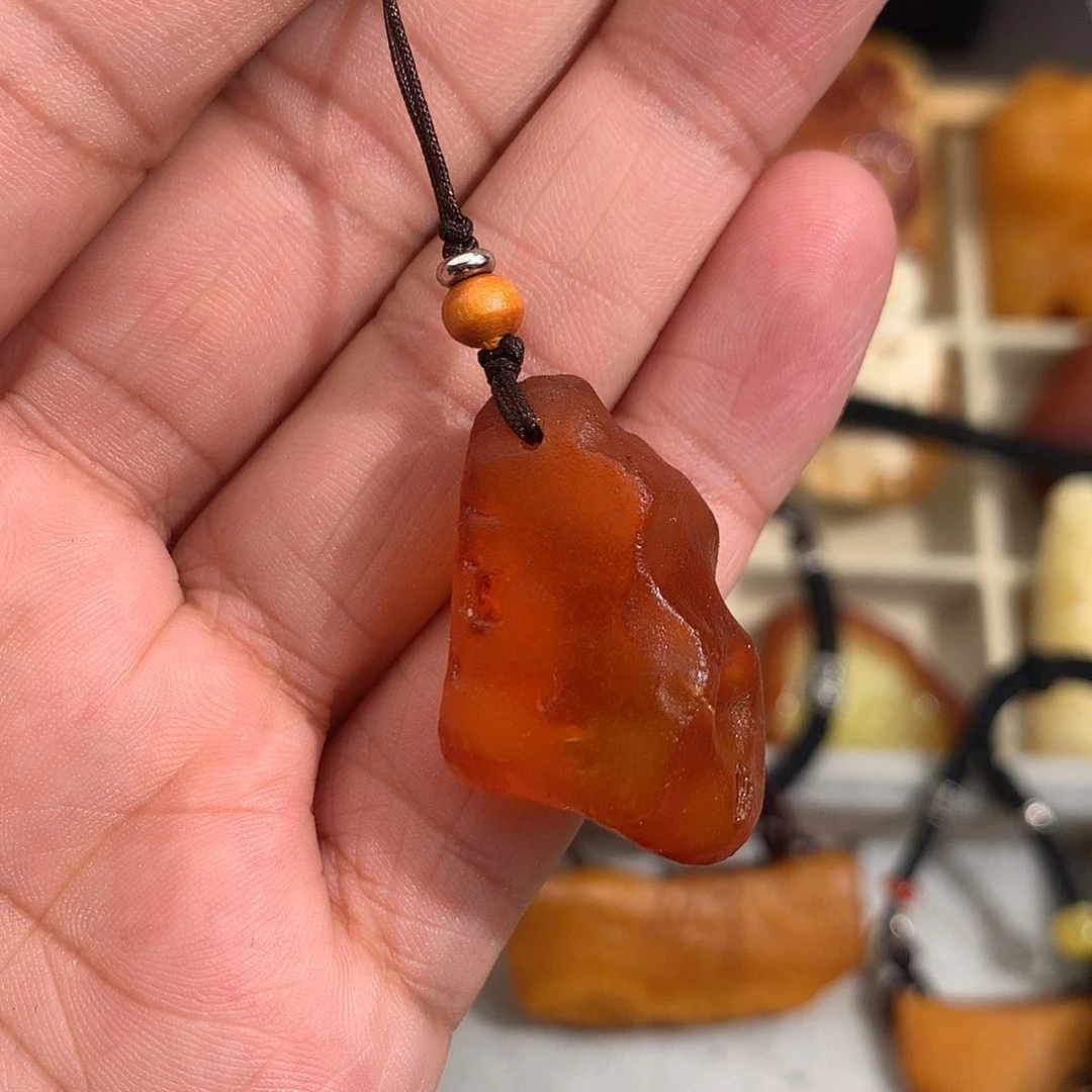 蜜蜡裸石未镶嵌你