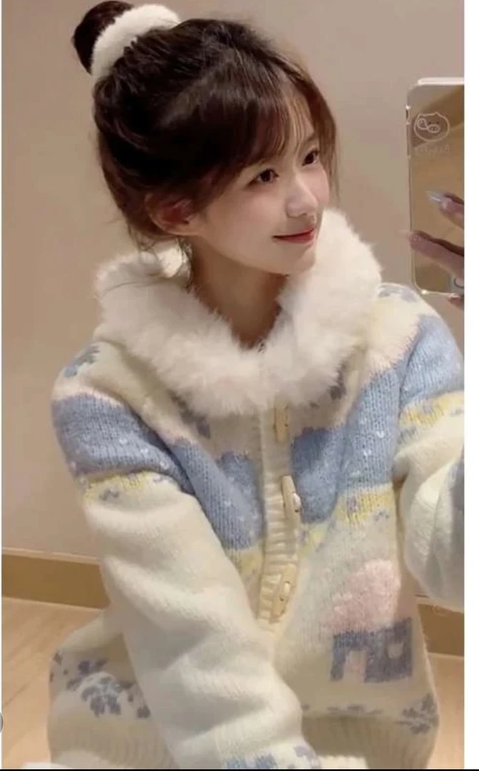 【毛衣合集】女毛针织衫ins毛绒小香风秋冬韩版网红洋气不褪色