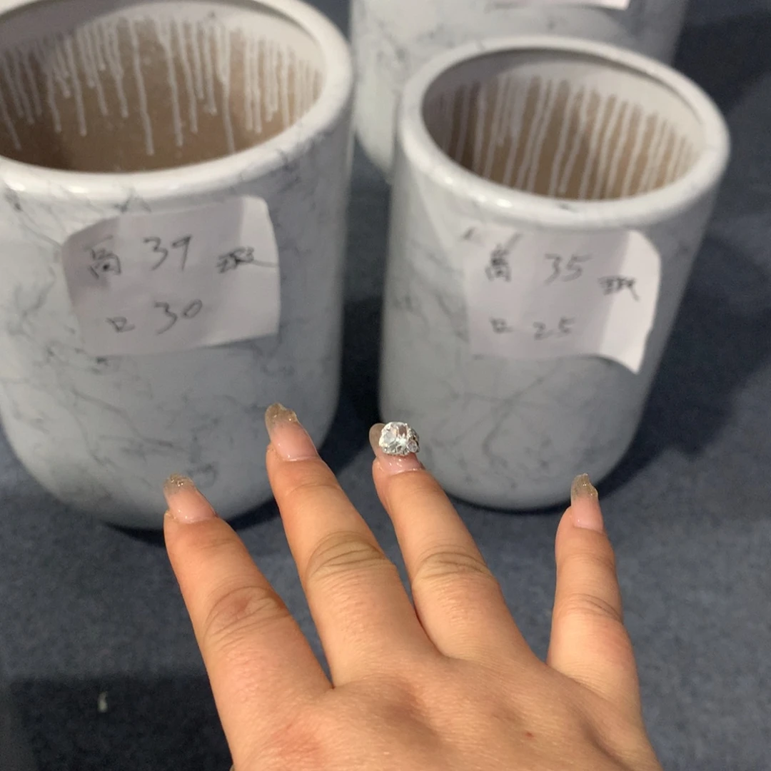 高温陶瓷花盆微瑕