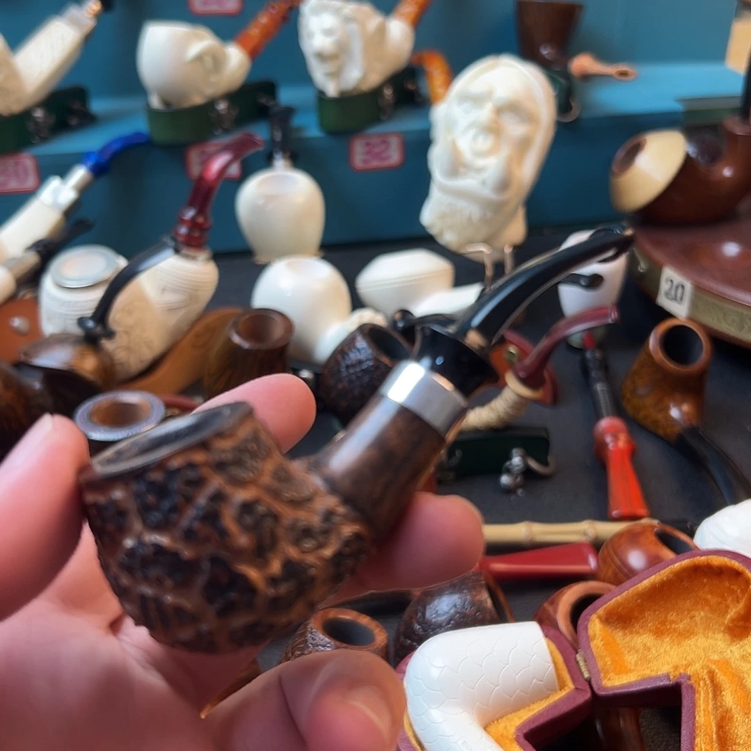 原***星意大利石楠木烟斗