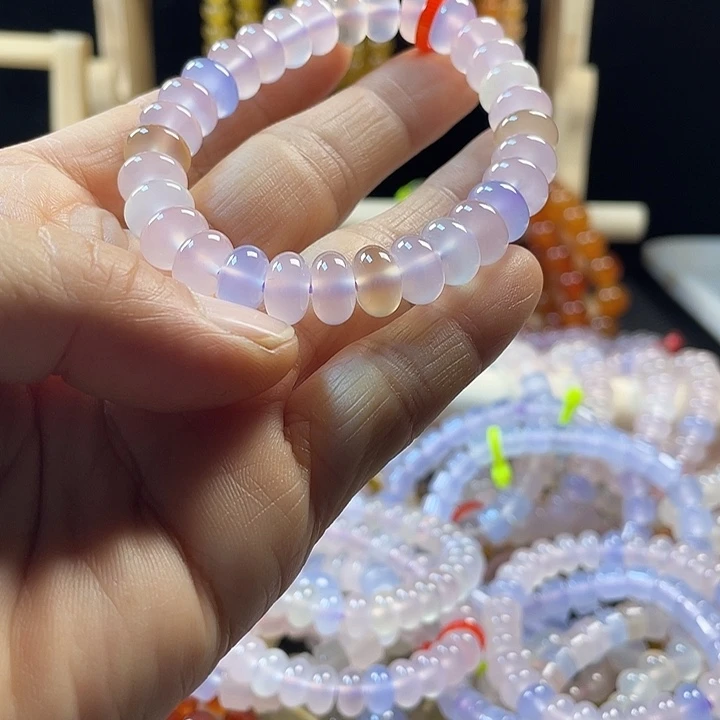 果***^玛瑙/玉髓未镶嵌手链