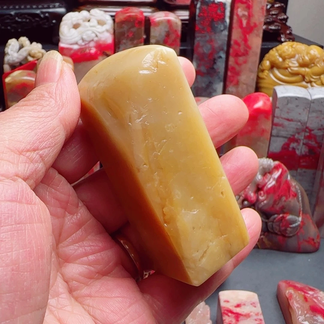 昌化石昌化田黄章