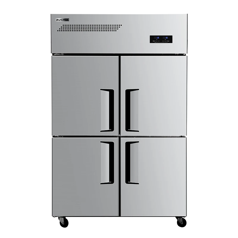 澳柯玛910升厨房冰箱四门冰箱商用大容量双温冷藏冷冻VCF-910DT