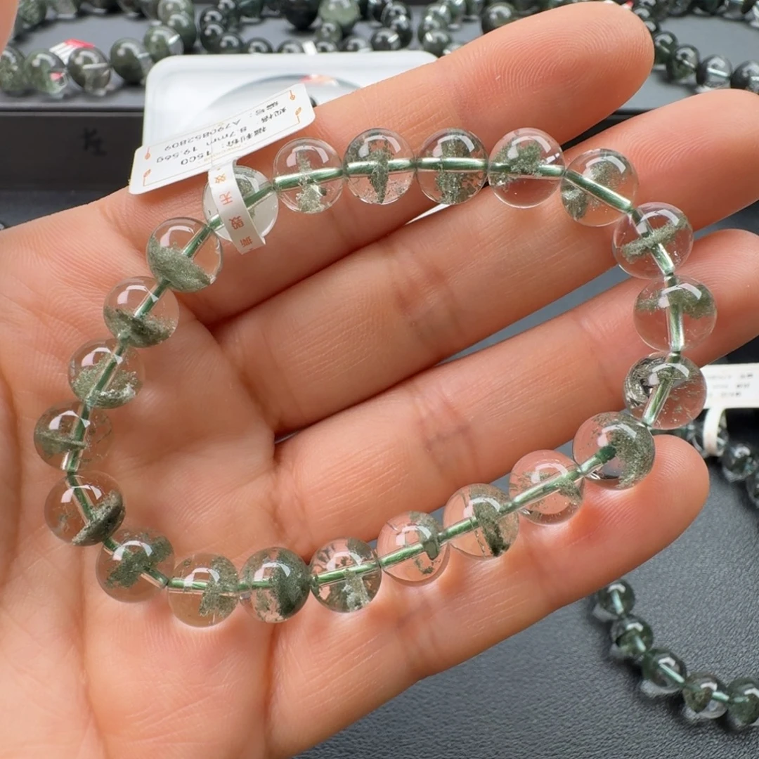 未镶嵌水晶手链天然