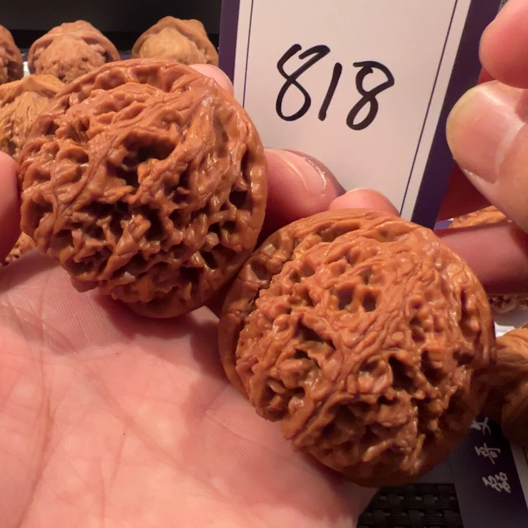 文玩核桃把件水龙纹47尺寸818号