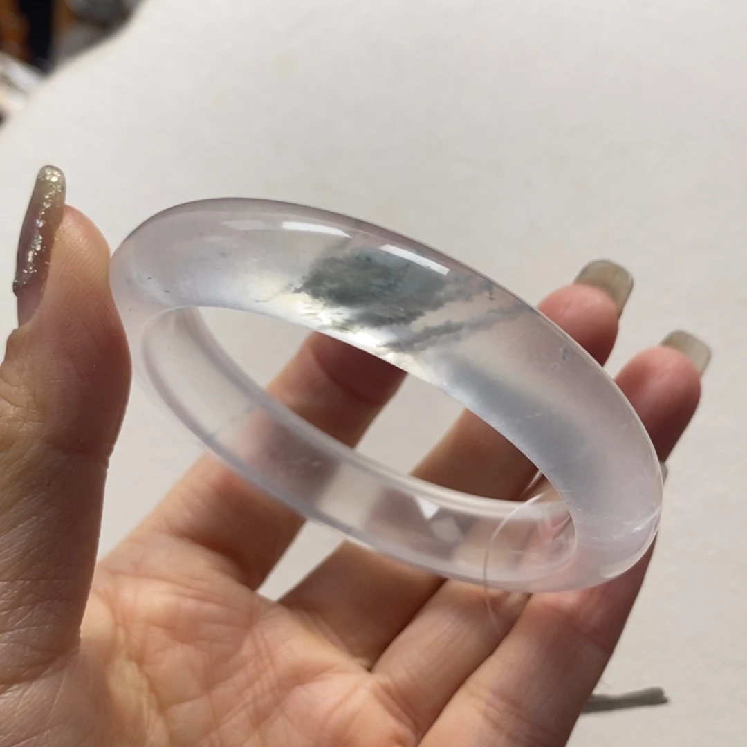 石英质玉未镶嵌手镯53-54