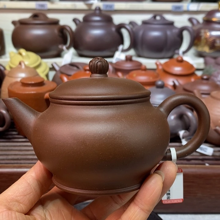 紫砂茶壶微瑕处理200cc