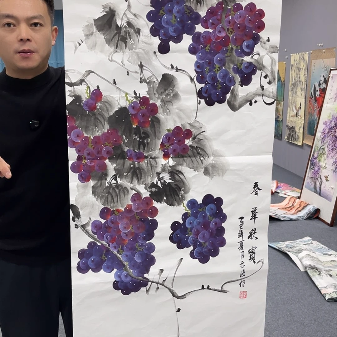 国画国画老师作品