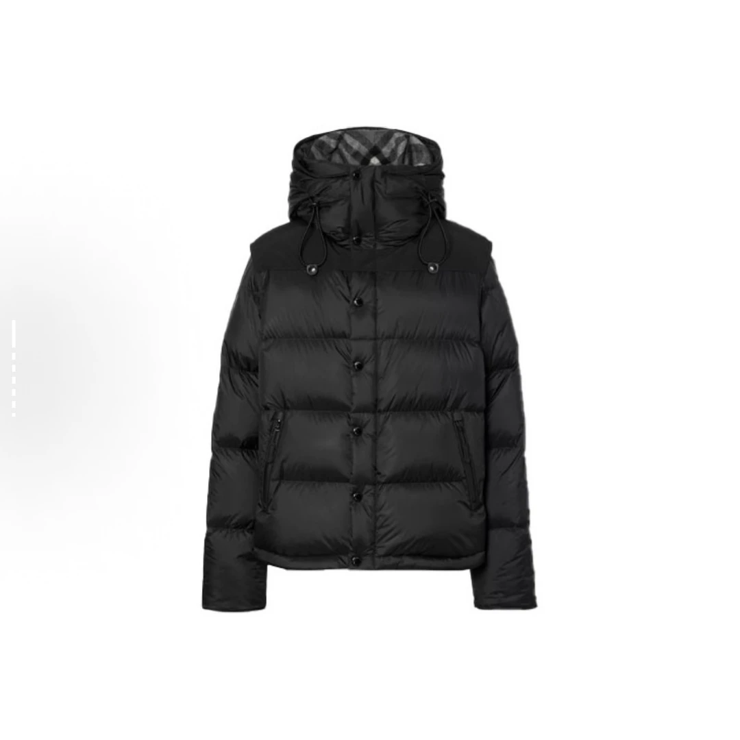 天花板2025冬季男女情侣同款羽绒服袖子可拆卸高品质羽绒服